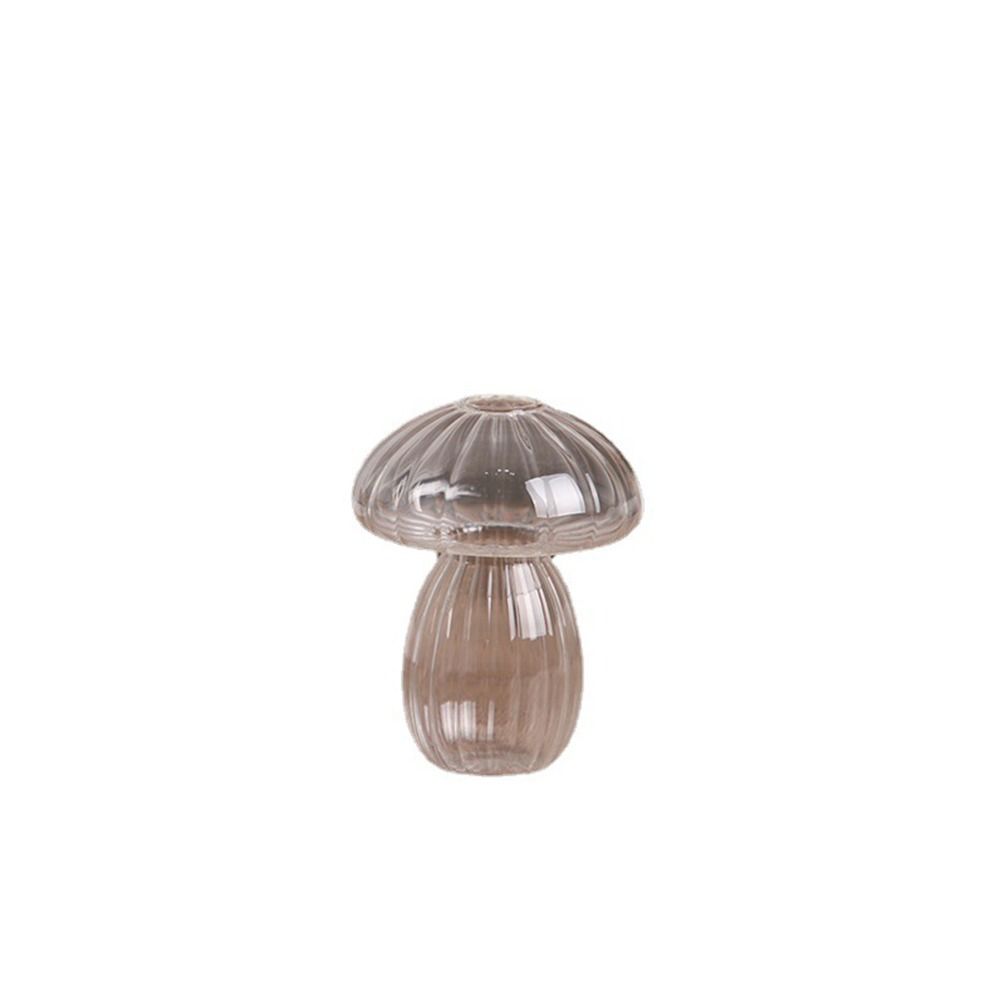 New Transparent Mushroom Shaped Glass Vase Aromatherapy Bottle Creative Home Hydroponic Flower Table Simple Decoration
New Transparent Mushroom Shaped Glass Vase Aromatherapy Bottle Creative Home Hydroponic Flower Table Simple Decoration