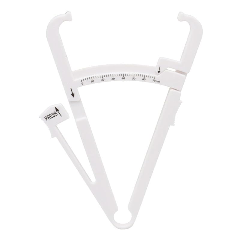 SPIOOPS subcutaneous fat caliper 70mm measurable fat management ruler measuring caliper health fitness diet support (white)
SPIOOPS subcutaneous fat caliper 70mm measurable fat management ruler measuring caliper health fitness diet support (white)