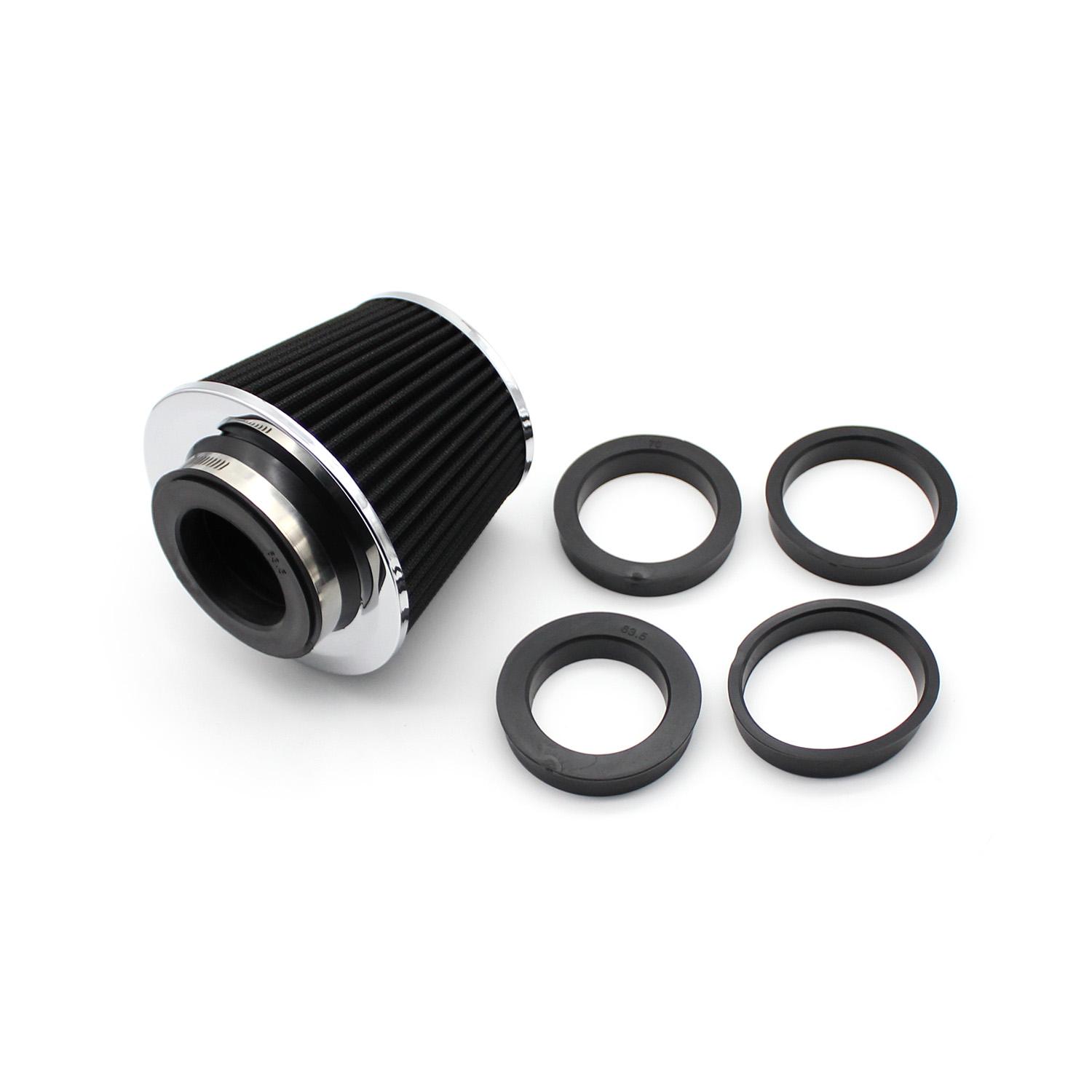 Car High Flow Air Filter Cold Air Intake Universal Filters 2.5 3 3.5inch for Sport Racing Car Engine Air Inlet 90 80 76 70 63MM чорний
Car High Flow Air Filter Cold Air Intake Universal Filters 2.5 3 3.5inch for Sport Racing Car Engine Air Inlet 90 80 76 70 63MM чорний