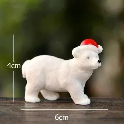 3pcs Bear Christmas Miniature Decorations Polar Bear Micro-Landscape Ornaments Christmas Desktop Decoration Christmas Present
3pcs Bear Christmas Miniature Decorations Polar Bear Micro-Landscape Ornaments Christmas Desktop Decoration Christmas Present