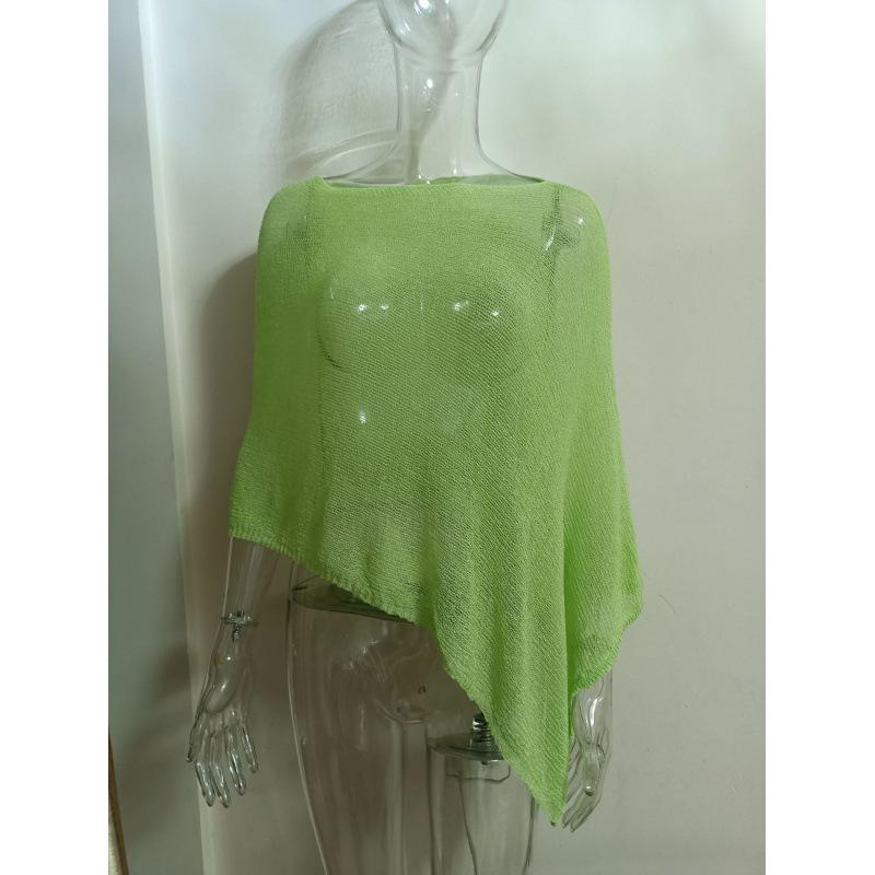 2025 Women s Ice Silk Irregular Shawl Shirt - Sun Protection, Loose Fit, Lightweight Knitwear
2025 Women s Ice Silk Irregular Shawl Shirt - Sun Protection, Loose Fit, Lightweight Knitwear