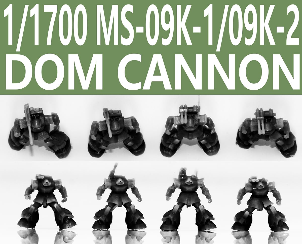 Мобільний костюм Zeon, гармата Dom, смоляний набір 1/1700 MS-09K-1 MS-09K-2 (Набір 4) сірий колір
Мобільний костюм Zeon, гармата Dom, смоляний набір 1/1700 MS-09K-1 MS-09K-2 (Набір 4) сірий колір