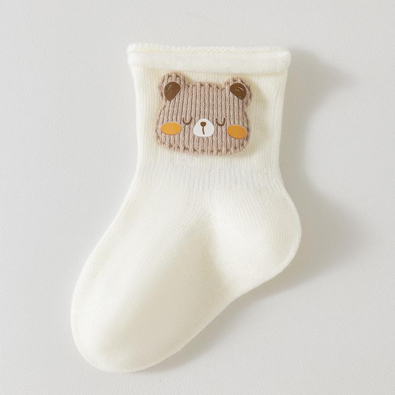 Spring/Summer Cotton Baby Socks, 0-3 Months, Loose Cuff, Frog Design, Mid-Length. Extra Small (0-6 months) Foot Length 7-9cm
Spring/Summer Cotton Baby Socks, 0-3 Months, Loose Cuff, Frog Design, Mid-Length. Extra Small (0-6 months) Foot Length 7-9cm