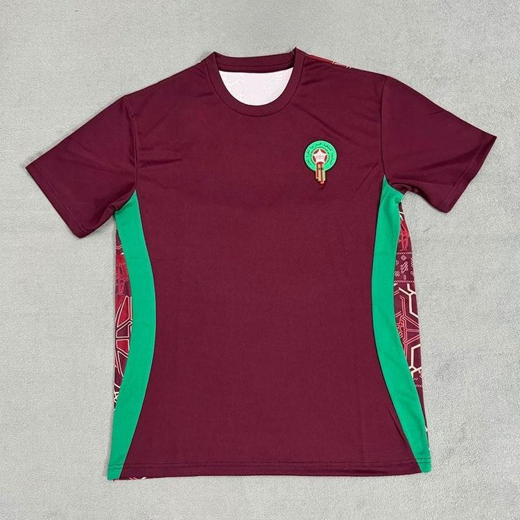 24_25 Cup Morocco Home Jersey Men s Fan Version Short-Sleeve Top Youth Casual Sports T-Shirt S
24_25 Cup Morocco Home Jersey Men s Fan Version Short-Sleeve Top Youth Casual Sports T-Shirt S