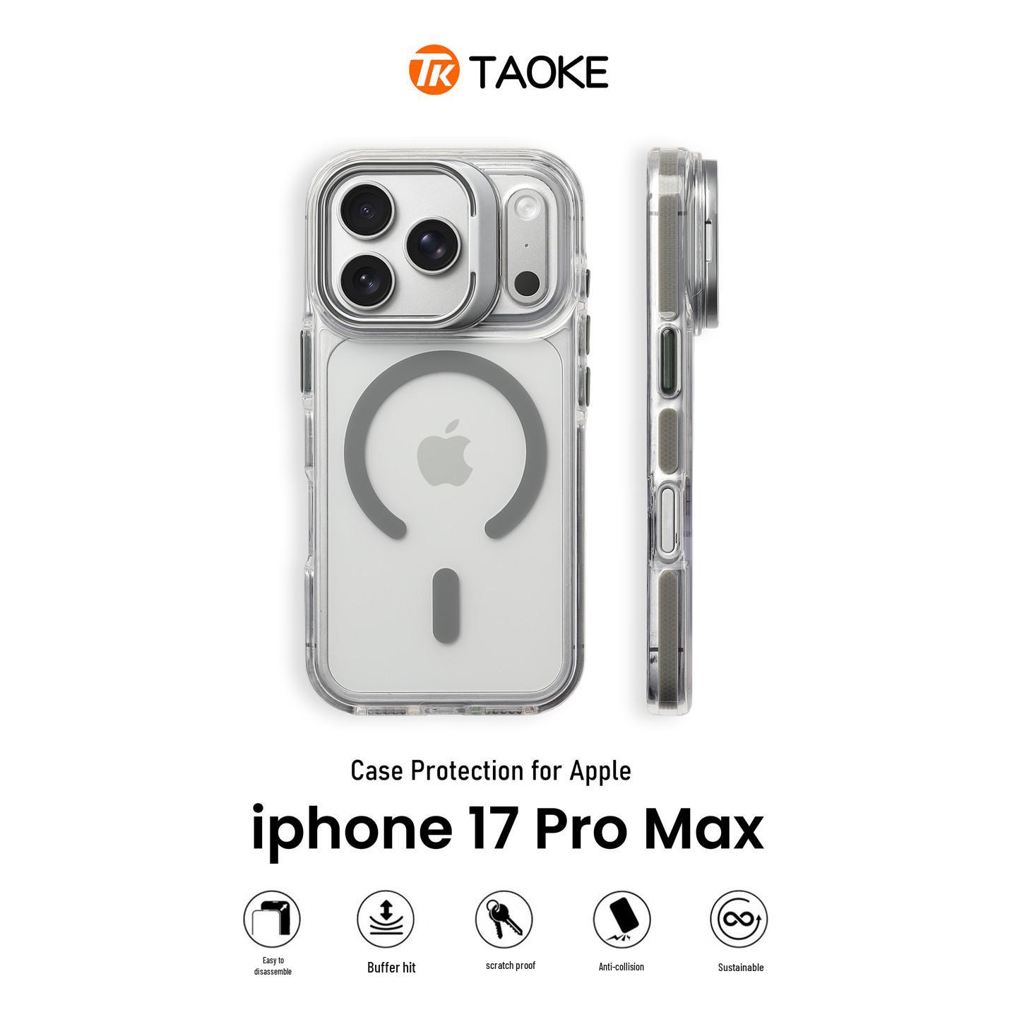 Apple iPhone 16/17 Flip Lens Stand Magnetic Case - Full Coverage, Transparent, Hard Protective, Drop Protection 15 Plus
Apple iPhone 16/17 Flip Lens Stand Magnetic Case - Full Coverage, Transparent, Hard Protective, Drop Protection 15 Plus