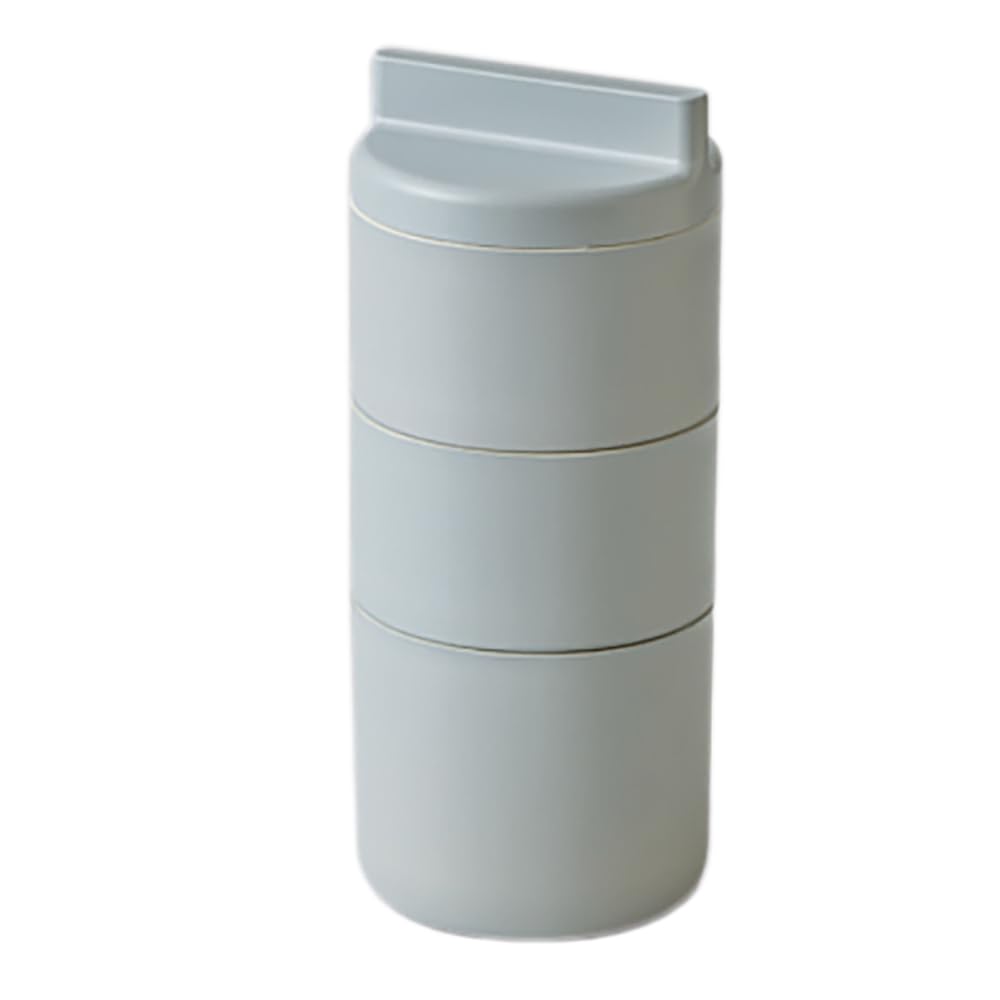 Takenaka Bento Box tutu 3 Tier Lunch Box Made in Japan Gray 160ml x 280ml (Upper Tier) 2, (Lower Tier) T-36377
Takenaka Bento Box tutu 3 Tier Lunch Box Made in Japan Gray 160ml x 280ml (Upper Tier) 2, (Lower Tier) T-36377