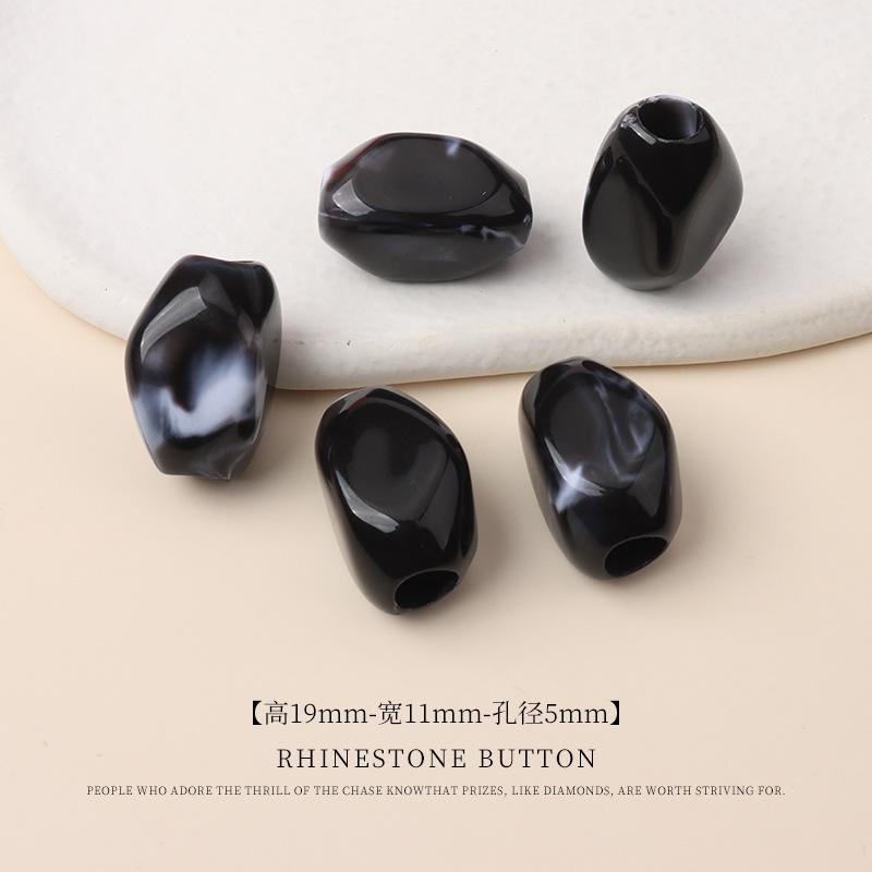 5pcs Special-Shaped Gradual Change Acrylic Large Hole Beads Diy Beaded Bracelet Swimsuit Skirt Shoelaces Decorative Button Beads black flower 11mm * 19mm
5pcs Special-Shaped Gradual Change Acrylic Large Hole Beads Diy Beaded Bracelet Swimsuit Skirt Shoelaces Decorative Button Beads black flower 11mm * 19mm