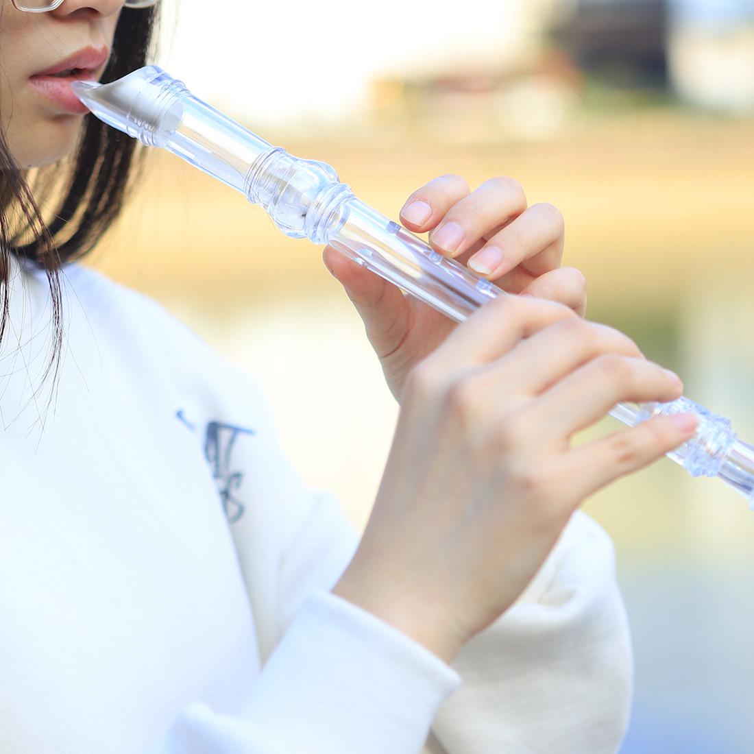 8-Hole Transparent Black Recorder, Key of G, ABS Material - Perfect for Students and Beginners чорний
8-Hole Transparent Black Recorder, Key of G, ABS Material - Perfect for Students and Beginners чорний