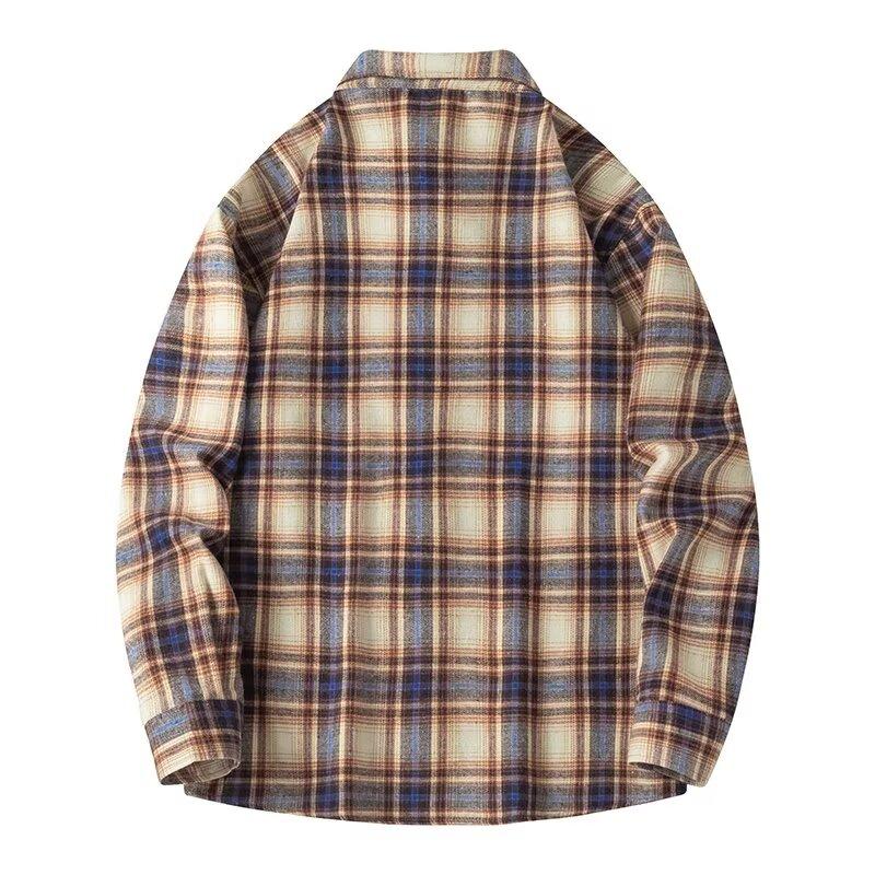 Fashion Casual Versatile Plaid Men s Long-sleeved Shirt New Loose Lapel Shirt L зелёный
Fashion Casual Versatile Plaid Men s Long-sleeved Shirt New Loose Lapel Shirt L зелёный