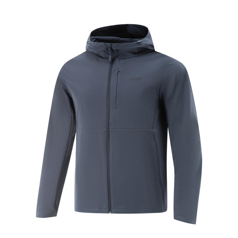 Li-Ning Comfortable Simple Solid Color Hooded Zipper Casual Quick-Dry Sports Windbreaker Men Outerwear Navy-Blue AFDV757-5 2XL
Li-Ning Comfortable Simple Solid Color Hooded Zipper Casual Quick-Dry Sports Windbreaker Men Outerwear Navy-Blue AFDV757-5 2XL