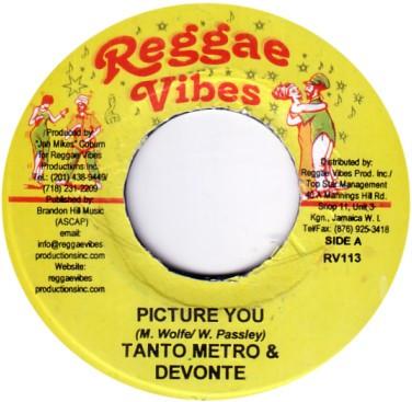 7inch Record TANTO METRO & DEVONTE / RALLY BOP - Picture You / Call Me RV113 Reggae Vibes 2004 Jamaica Reggae, Ska & Dub Used
7inch Record TANTO METRO & DEVONTE / RALLY BOP - Picture You / Call Me RV113 Reggae Vibes 2004 Jamaica Reggae, Ska & Dub Used