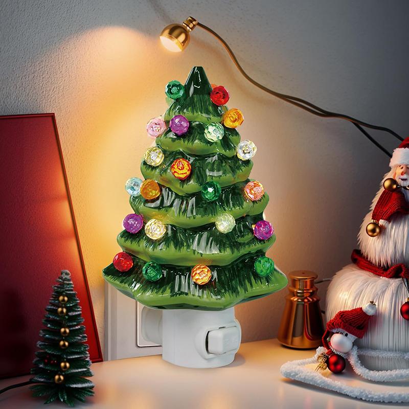 Resinous Christmas Tree Night Light Two Colours Ceramic Christmas Tree Bedside Lamp Mini Christmas Tree Bedside Lamp білий
Resinous Christmas Tree Night Light Two Colours Ceramic Christmas Tree Bedside Lamp Mini Christmas Tree Bedside Lamp білий