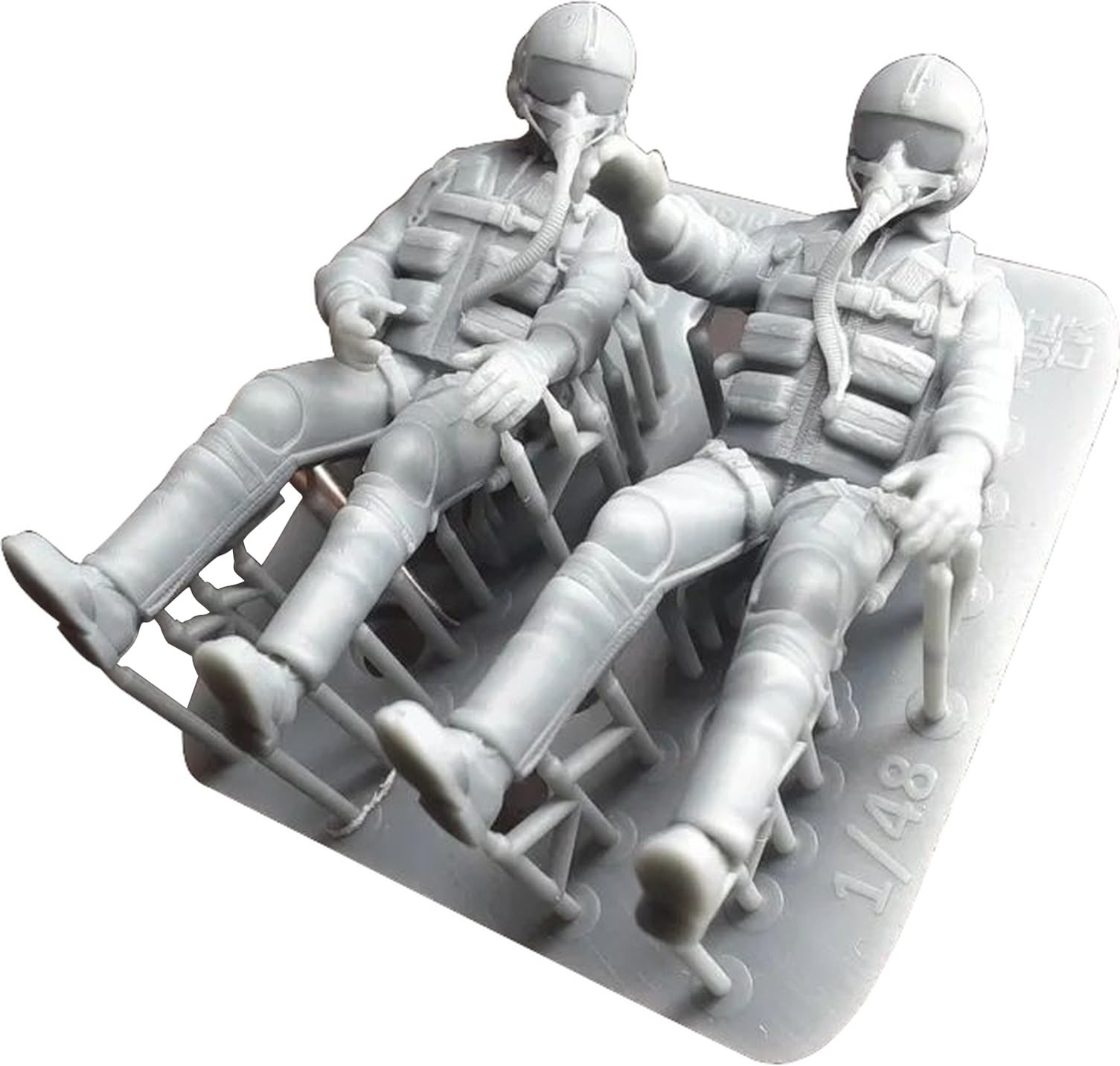 Rise144Models American Pilot Seated Posture Set 1 Plastic Model Parts RMA48005 1/48 1960s-1970s (2 Figures)
Rise144Models American Pilot Seated Posture Set 1 Plastic Model Parts RMA48005 1/48 1960s-1970s (2 Figures)
