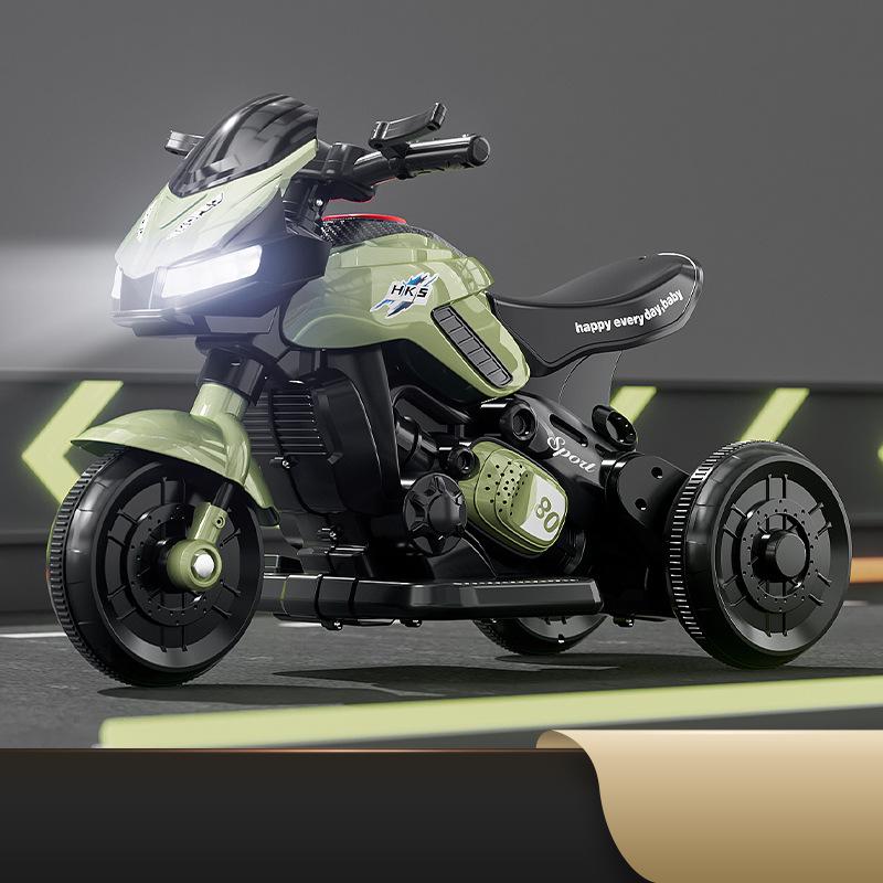 Детский электрический трехколесный велосипед: Игрушечный мотоцикл с аккумулятором и дистанционным управлением для мальчиков и девочек
Детский электрический трехколесный велосипед: Игрушечный мотоцикл с аккумулятором и дистанционным управлением для мальчиков и девочек