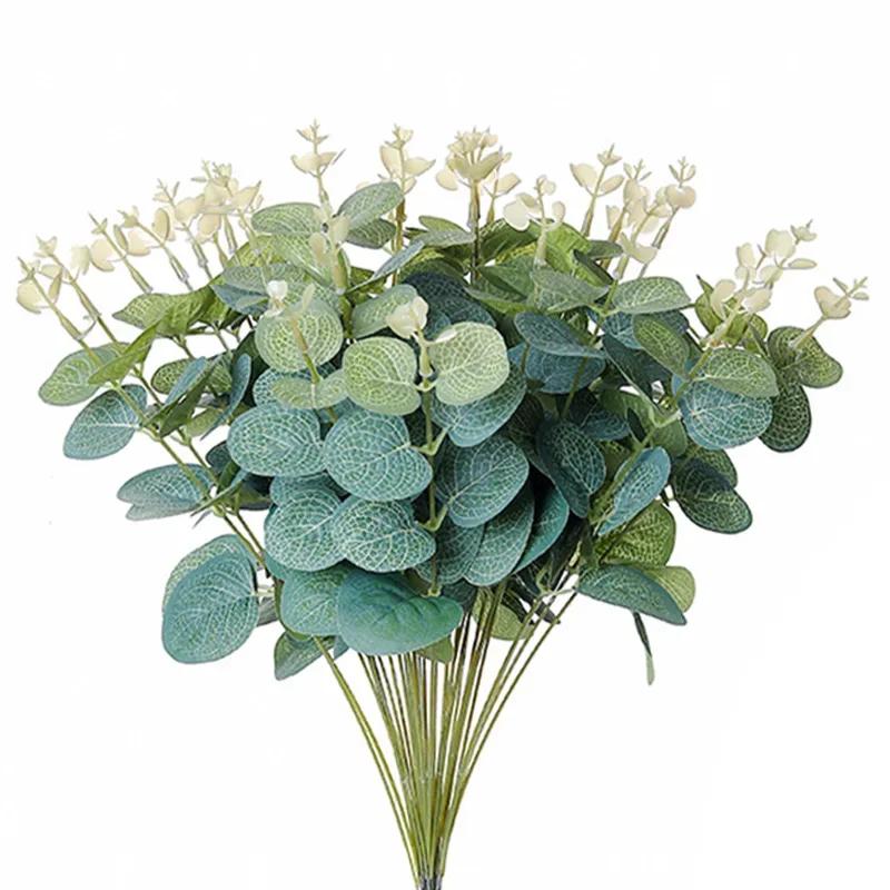 10/20pcs Artificial Eucalyptus Branches Eucalyptus Leaves Fake Silver Dollar Decoration Plants Wedding Bouquet Home Table Decor
10/20pcs Artificial Eucalyptus Branches Eucalyptus Leaves Fake Silver Dollar Decoration Plants Wedding Bouquet Home Table Decor