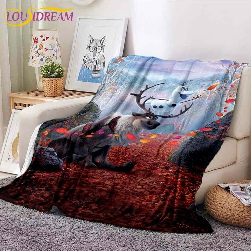 3D Cartoon Frozen Blanket Ultra Lightweight Soft Plush Flannel Throws Blanket for Sofa Bed Couch best Office Gifts 75x90cm
3D Cartoon Frozen Blanket Ultra Lightweight Soft Plush Flannel Throws Blanket for Sofa Bed Couch best Office Gifts 75x90cm
