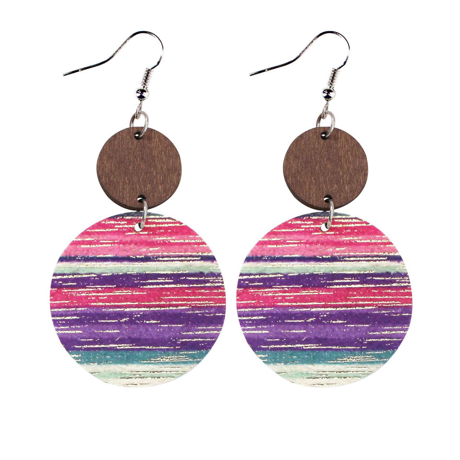 Богемные Ретро Красочные Полосатые Замшевые и Деревянные Кожаные Серьги
Богемные Ретро Красочные Полосатые Замшевые и Деревянные Кожаные Серьги