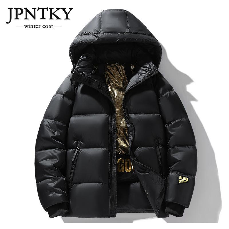 JPNTKY Мужские и женские короткие пуховые куртки 2023, зимние пары, черное золото с капюшоном, национальный стандарт 50, теплое пальто на белом утином пуху
JPNTKY Мужские и женские короткие пуховые куртки 2023, зимние пары, черное золото с капюшоном, национальный стандарт 50, теплое пальто на белом утином пуху