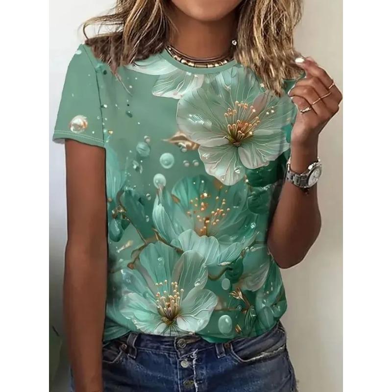 3D Printed Fashion Women s T-shirt Summer Breathable Casual Versatile 6XL
3D Printed Fashion Women s T-shirt Summer Breathable Casual Versatile 6XL