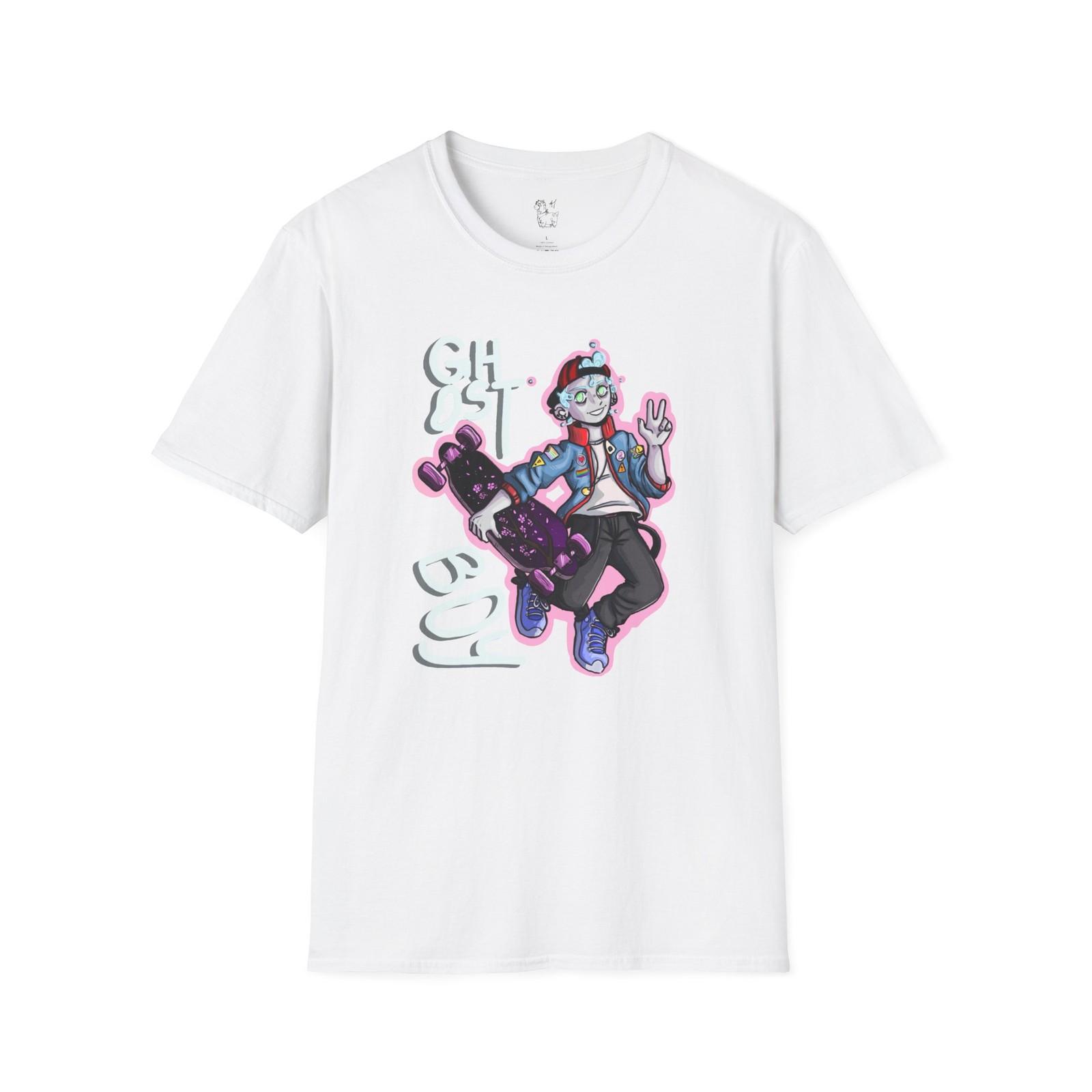 Ghost Boy Graphic Tee Streetwear Urban Graffiti Style T-Shirt Men Women Unisex S разноцветный
Ghost Boy Graphic Tee Streetwear Urban Graffiti Style T-Shirt Men Women Unisex S разноцветный