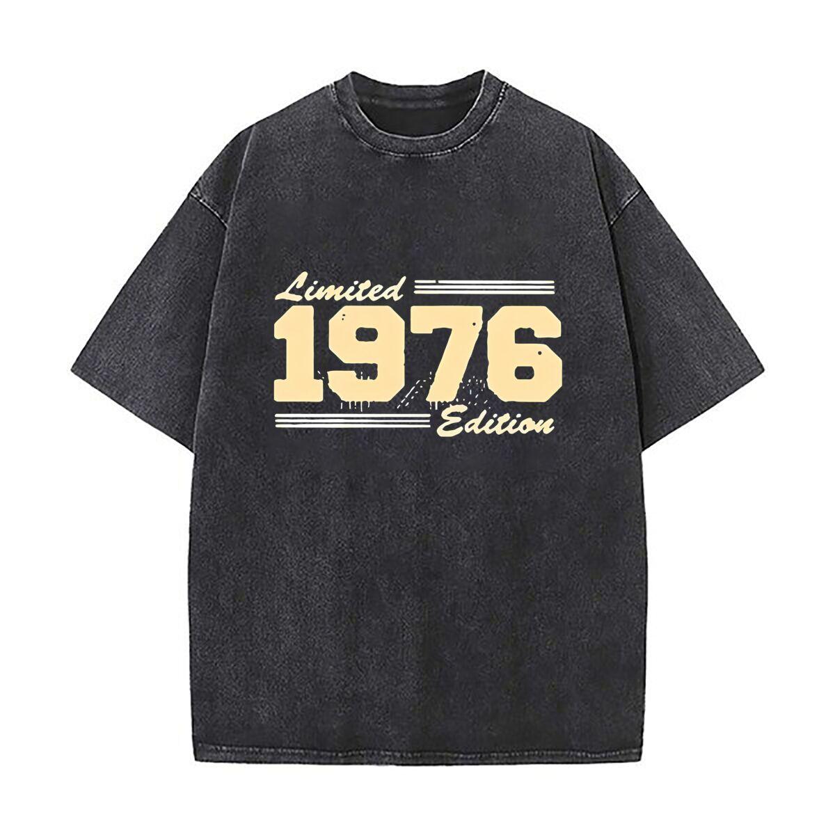 Limited Edition Retro Styled Year Design Washed Vintage TShirts Street Hip Hop Retro Punk T Shirt S
Limited Edition Retro Styled Year Design Washed Vintage TShirts Street Hip Hop Retro Punk T Shirt S