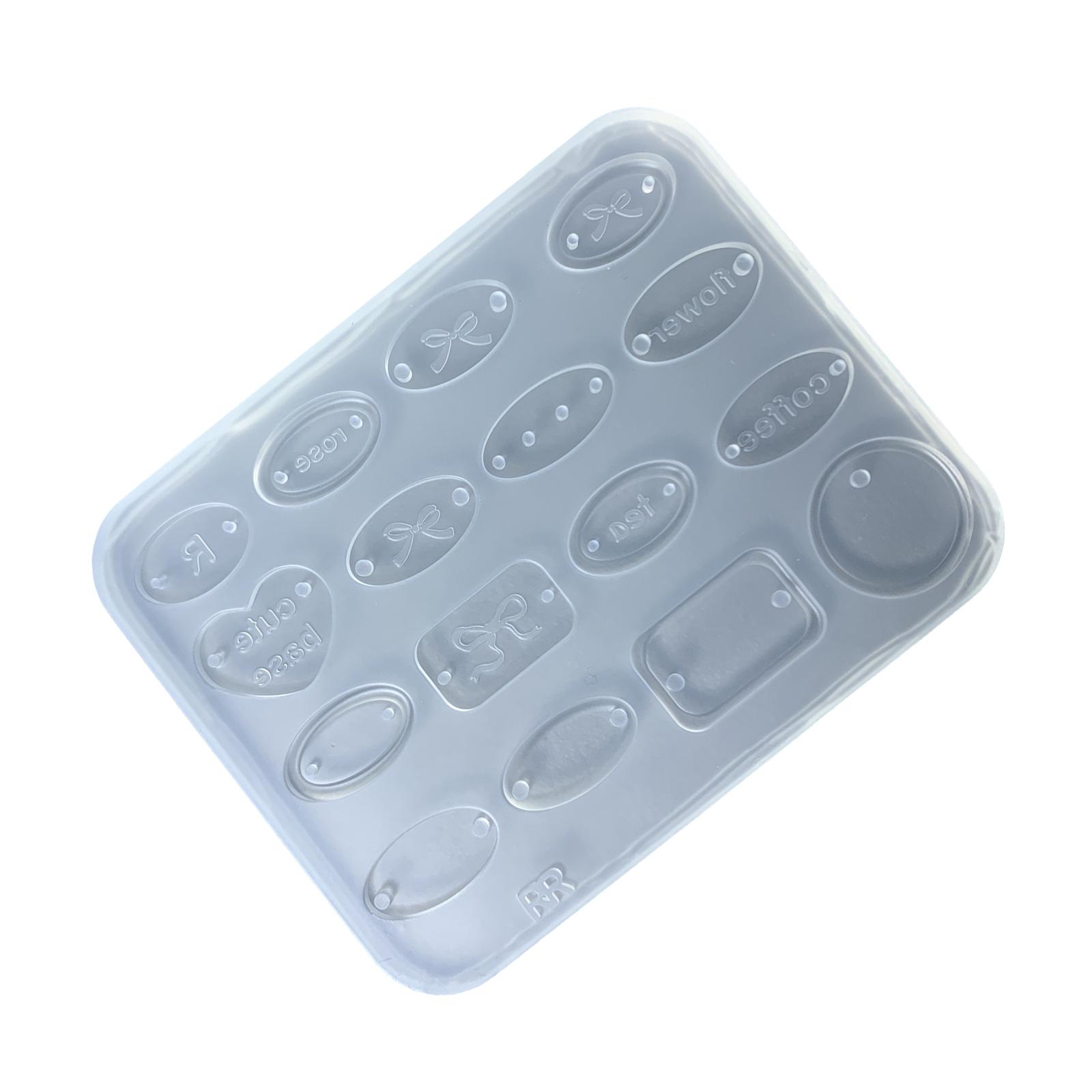 Silicone Resin Accessory Mold Geometric Shapes Keychain Mould Epoxy Resin Molds with Holes Unique Jewelry Making Tool
Silicone Resin Accessory Mold Geometric Shapes Keychain Mould Epoxy Resin Molds with Holes Unique Jewelry Making Tool