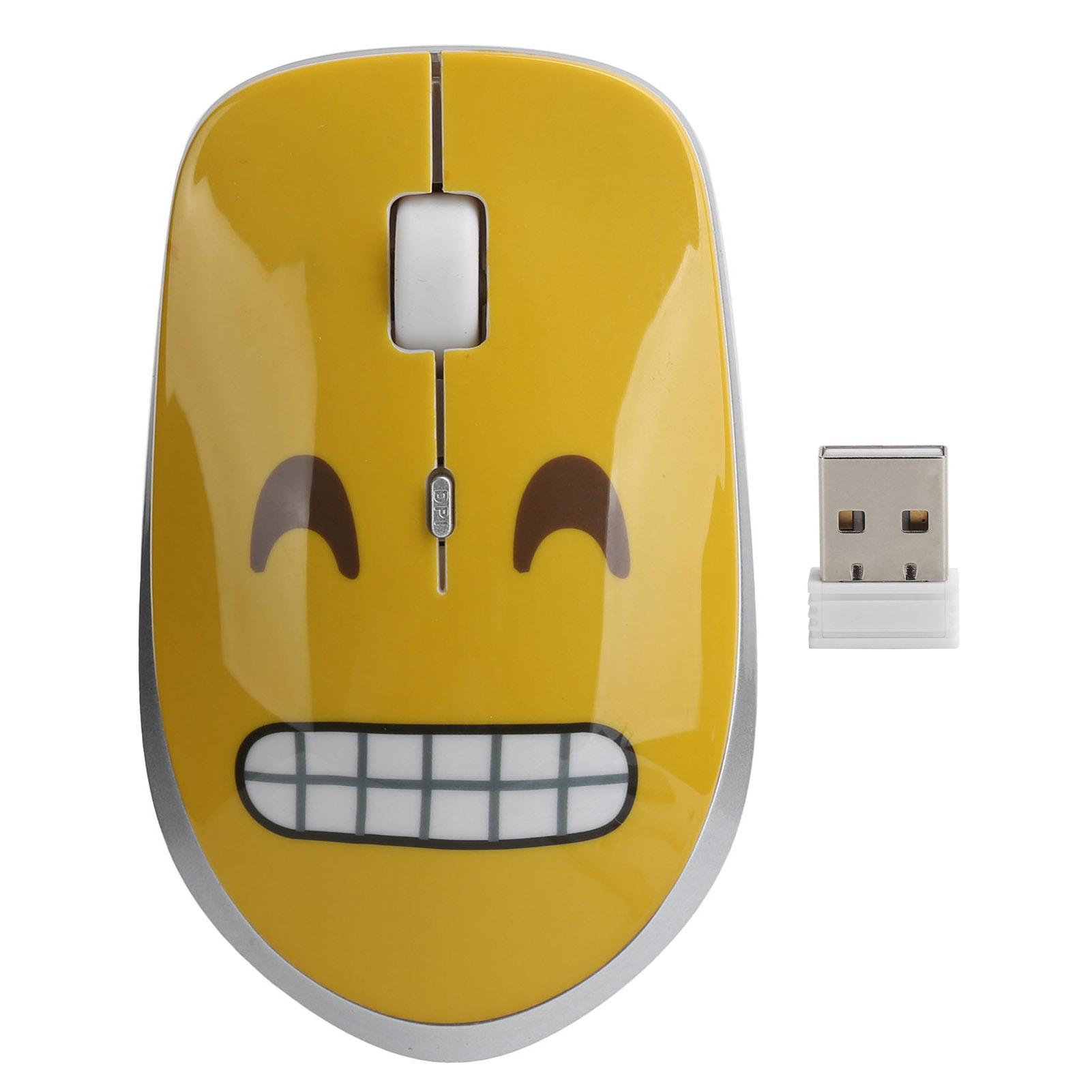 Wireless Mouse Mute Cute Expression OfficeGaming Mice Notebook Desktop Computer AccessoriesGrin
Wireless Mouse Mute Cute Expression OfficeGaming Mice Notebook Desktop Computer AccessoriesGrin