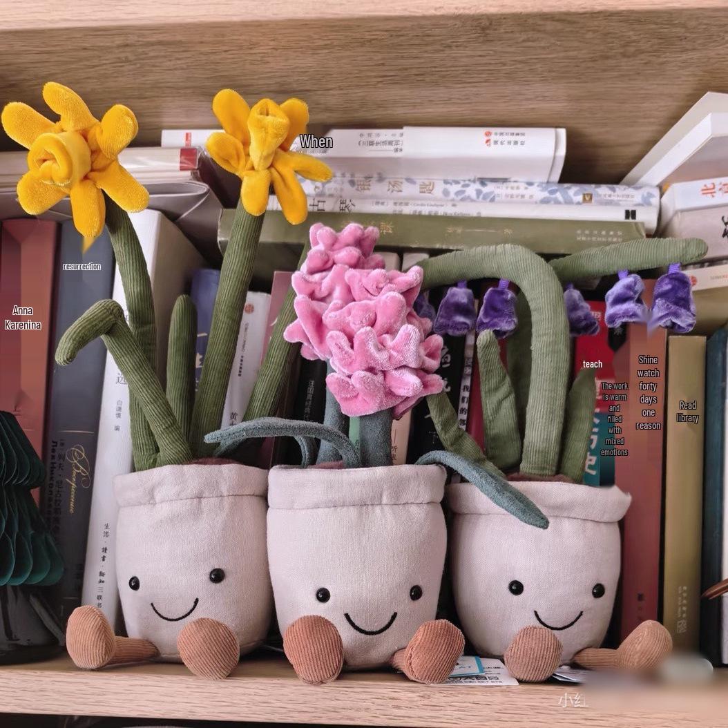 Серия плюшевых букетов Jellycat UK: Забавные куклы-нарциссы, гиацинты, тюльпаны и белые орхидеи With dust bag
Серия плюшевых букетов Jellycat UK: Забавные куклы-нарциссы, гиацинты, тюльпаны и белые орхидеи With dust bag