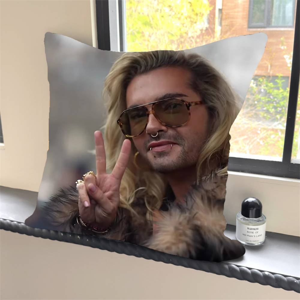 1 шт. Білл Каулітц Том Tokio Hotel Класична наволочка Квадратна Спальня Диван Відпочинок Комфортна Подушка Автомобіль Домашній Декор 16x16Inch
1 шт. Білл Каулітц Том Tokio Hotel Класична наволочка Квадратна Спальня Диван Відпочинок Комфортна Подушка Автомобіль Домашній Декор 16x16Inch