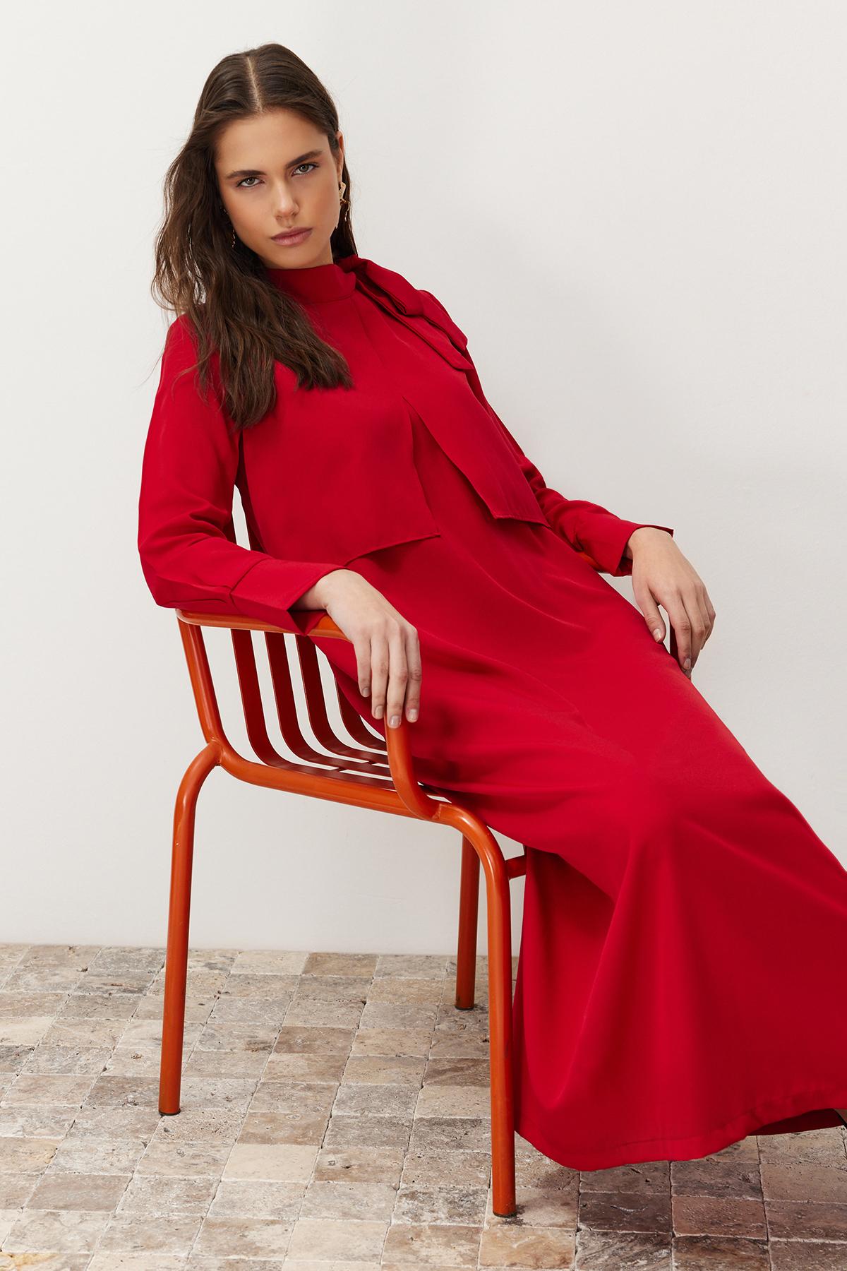 Women s Hijab Dress New Season Fashion Claret Red Without Belt Unlined Plain Woven Terryviscon Hijab Dress XS іржавий
Women s Hijab Dress New Season Fashion Claret Red Without Belt Unlined Plain Woven Terryviscon Hijab Dress XS іржавий