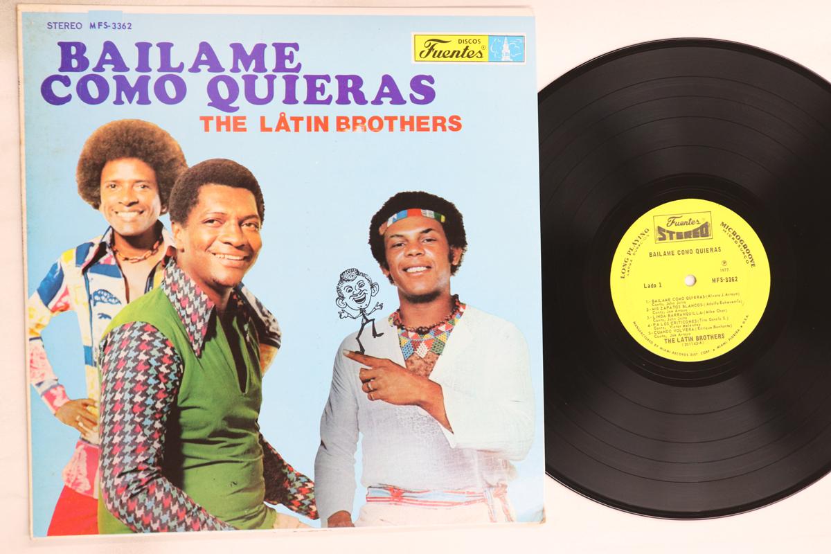 LP Record LATIN BROTHERS Bailame Como Quieras MFS3362 DISCOS FUENTES 1977 US Latin Used
LP Record LATIN BROTHERS Bailame Como Quieras MFS3362 DISCOS FUENTES 1977 US Latin Used