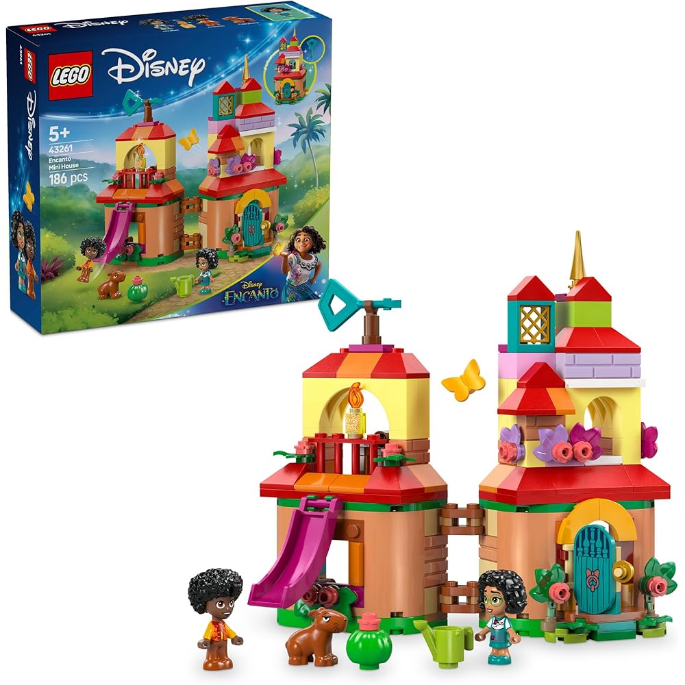 LEGO Disney Mirabel s Magical House Mini Building Toy for Kids Ages 5-8 Educational Playset 43261
LEGO Disney Mirabel s Magical House Mini Building Toy for Kids Ages 5-8 Educational Playset 43261