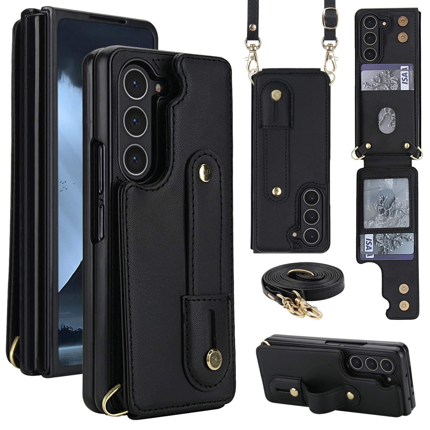 Crossbody Wristband Wallet Phone Case For Samsung Galaxy Z Fold 7 6 5 4 5G Double Magnetic Button Card Slot Wrist Design Cover Galaxy Z Fold7 чёрный
Crossbody Wristband Wallet Phone Case For Samsung Galaxy Z Fold 7 6 5 4 5G Double Magnetic Button Card Slot Wrist Design Cover Galaxy Z Fold7 чёрный