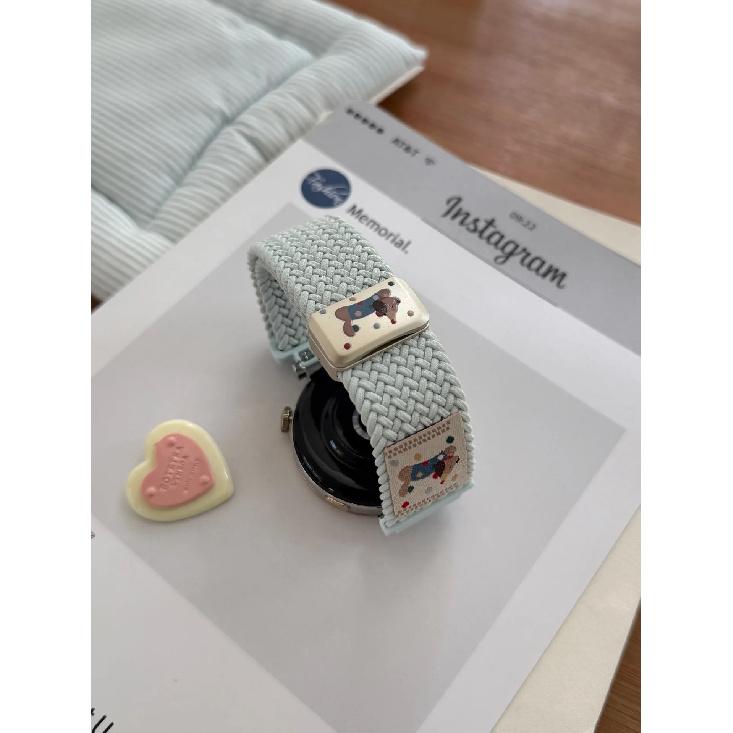Dog Dot Pattern Watchband for HUAWEI Watch Gt 41mm Puppy Magnetic Woven Smartwatch Wristband for Hua wei 18 20 22mm Replacement 22mm світло-зелений колір
Dog Dot Pattern Watchband for HUAWEI Watch Gt 41mm Puppy Magnetic Woven Smartwatch Wristband for Hua wei 18 20 22mm Replacement 22mm світло-зелений колір