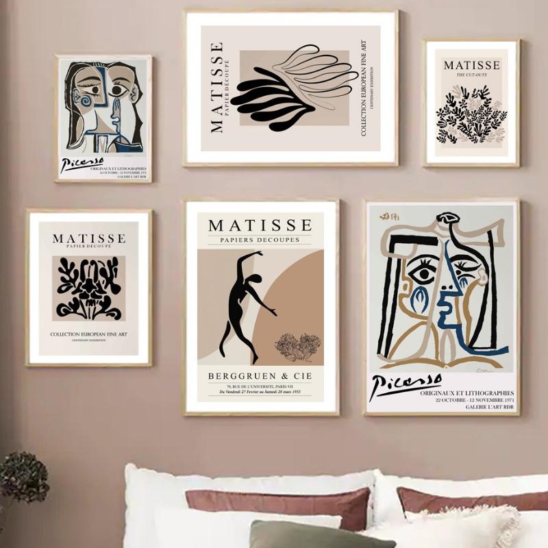 Matisse Picasso Line Face Leaf Wall Art Canvas Painting Abstract Art Posters And Prints Hotel Bar Pictures For Living Room Decor 21cm×30cm NoFrame
Matisse Picasso Line Face Leaf Wall Art Canvas Painting Abstract Art Posters And Prints Hotel Bar Pictures For Living Room Decor 21cm×30cm NoFrame
