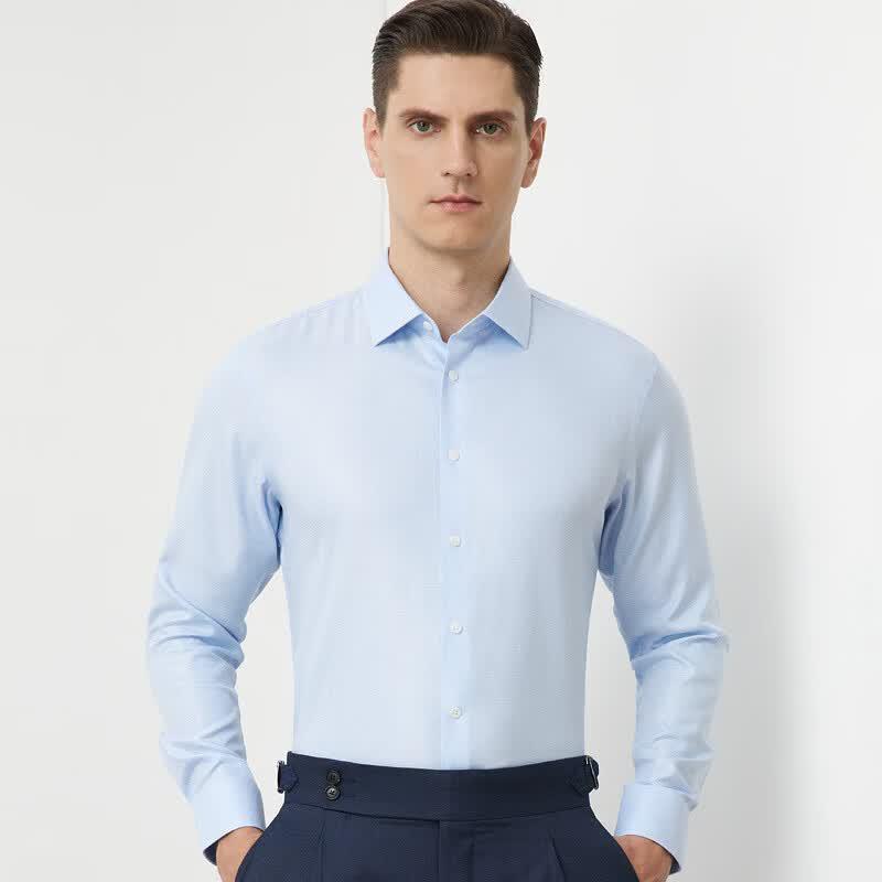 Men s Mulberry Silk Blend Non-Iron Business Shirt 38
Men s Mulberry Silk Blend Non-Iron Business Shirt 38