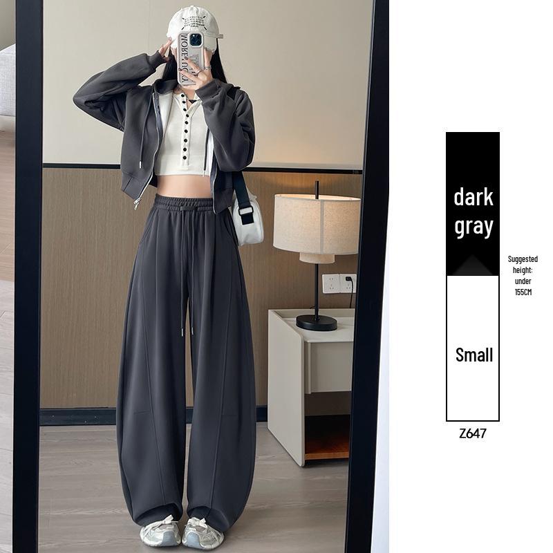 Women s High-Waisted Fleece-Lined Sweatpants - Autumn/Winter 2025, Slimming Loose Fit, Petite Wide-Leg Design L (121-135 lbs)
Women s High-Waisted Fleece-Lined Sweatpants - Autumn/Winter 2025, Slimming Loose Fit, Petite Wide-Leg Design L (121-135 lbs)