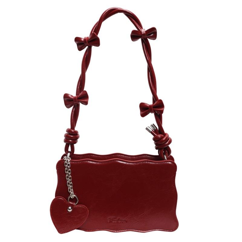 Сумка подмышку с бантом женская новая летняя текстурная модная на плечо маленькая квадратная сумка красный
Сумка подмышку с бантом женская новая летняя текстурная модная на плечо маленькая квадратная сумка красный