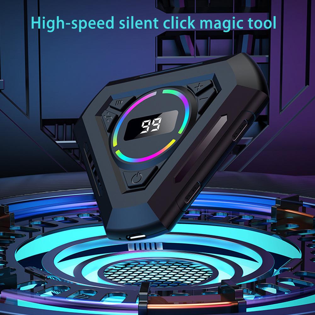 Mobile Phone Screen Auto Clicker Adjustable Speed Automatic Tapper Silent Screen Clickers for Games Live Broadcasts Likes Reward 1head
Mobile Phone Screen Auto Clicker Adjustable Speed Automatic Tapper Silent Screen Clickers for Games Live Broadcasts Likes Reward 1head