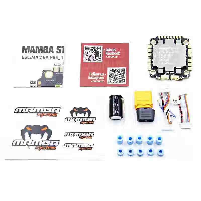 DIATONE Mamba MK4 F65 32-bit 128K FPV Drone ESC
DIATONE Mamba MK4 F65 32-bit 128K FPV Drone ESC