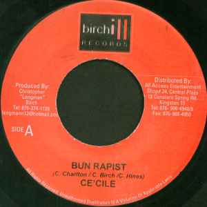 7inch Record CE CILE / MR. VEGAS - Bun Rapist / Wha A Do It NONE Birchill Record Jamaica Reggae, Ska & Dub Used
7inch Record CE CILE / MR. VEGAS - Bun Rapist / Wha A Do It NONE Birchill Record Jamaica Reggae, Ska & Dub Used