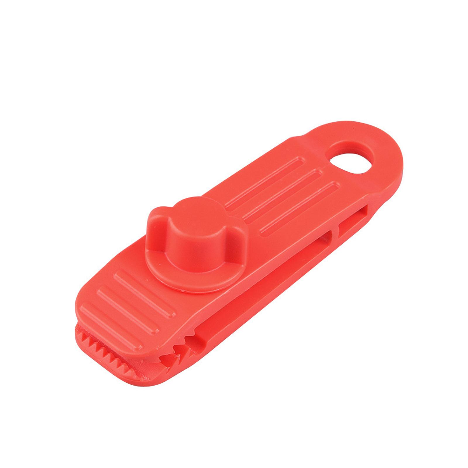 10pcs Windproof Tent Canopy Clip Buckle Outdoor Wind Rope Clips Awning Mountaineering Camping Accessories red10PCS
10pcs Windproof Tent Canopy Clip Buckle Outdoor Wind Rope Clips Awning Mountaineering Camping Accessories red10PCS