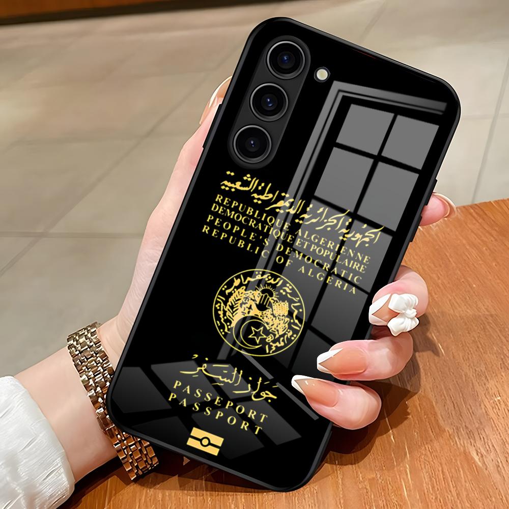 Algeria Passport Phone Case For Samsung S26 S25 Edge Ultra S23 S22 S21 S20 Ultra Plus S24 Fe A54 A53 A25 Glass Cover Samsung S23 Plus
Algeria Passport Phone Case For Samsung S26 S25 Edge Ultra S23 S22 S21 S20 Ultra Plus S24 Fe A54 A53 A25 Glass Cover Samsung S23 Plus
