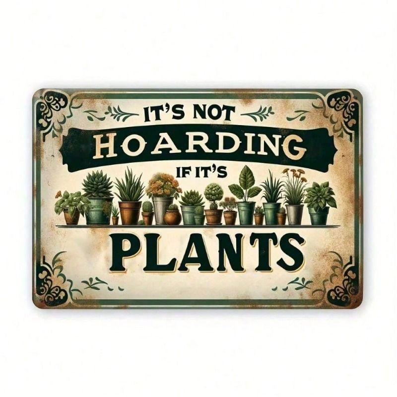 Vintage Metal Poster Wall Art Sarcastic Plants Sign For Living Room
Vintage Metal Poster Wall Art Sarcastic Plants Sign For Living Room