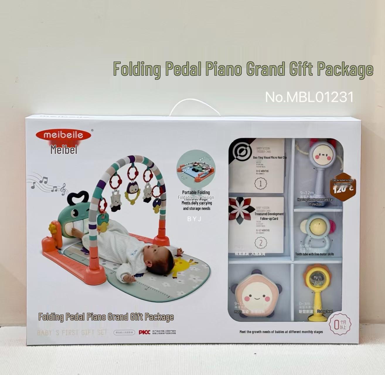 Meibeile Foldable Musical Baby Play Mat Piano for Early Education
Meibeile Foldable Musical Baby Play Mat Piano for Early Education