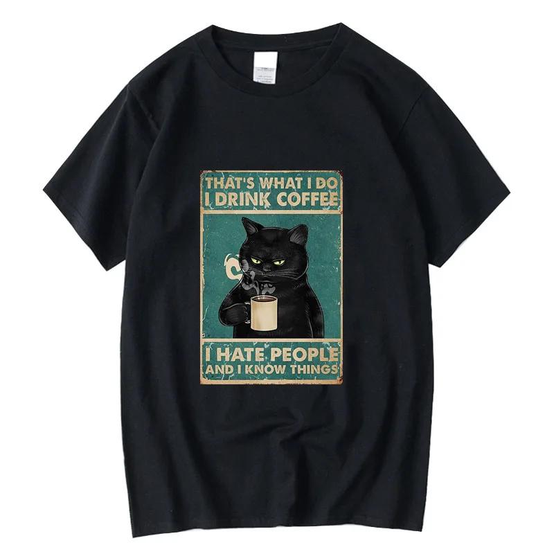 Men s T-shirt High Quality 100% Cotton Funny Cat Drinking Coffee Printing Summer Casual Cool Loose Men O-neck T-shirt Male Tops XXL
Men s T-shirt High Quality 100% Cotton Funny Cat Drinking Coffee Printing Summer Casual Cool Loose Men O-neck T-shirt Male Tops XXL