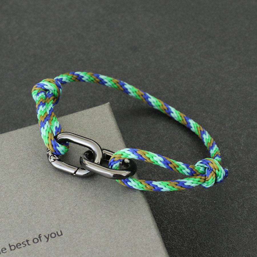 Creative Rope Bracelet For Men Handmade Sliding Adjustable Nautical Braslet Double Snap Hook Bohemian Braclet Homme Accessories
Creative Rope Bracelet For Men Handmade Sliding Adjustable Nautical Braslet Double Snap Hook Bohemian Braclet Homme Accessories