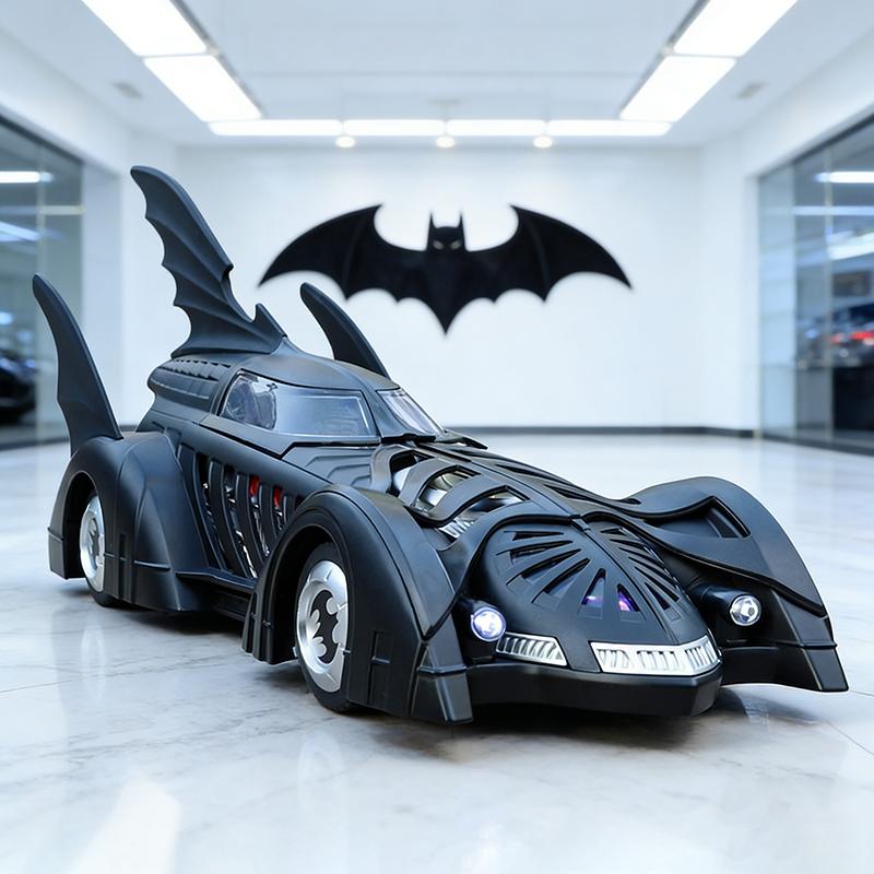 1:24 Batmobile Bat 1995 With Spray Alloy Die Cast Toy Car Model Sound and Light Children s Toy Collectibles Birthday gift серый
1:24 Batmobile Bat 1995 With Spray Alloy Die Cast Toy Car Model Sound and Light Children s Toy Collectibles Birthday gift серый
