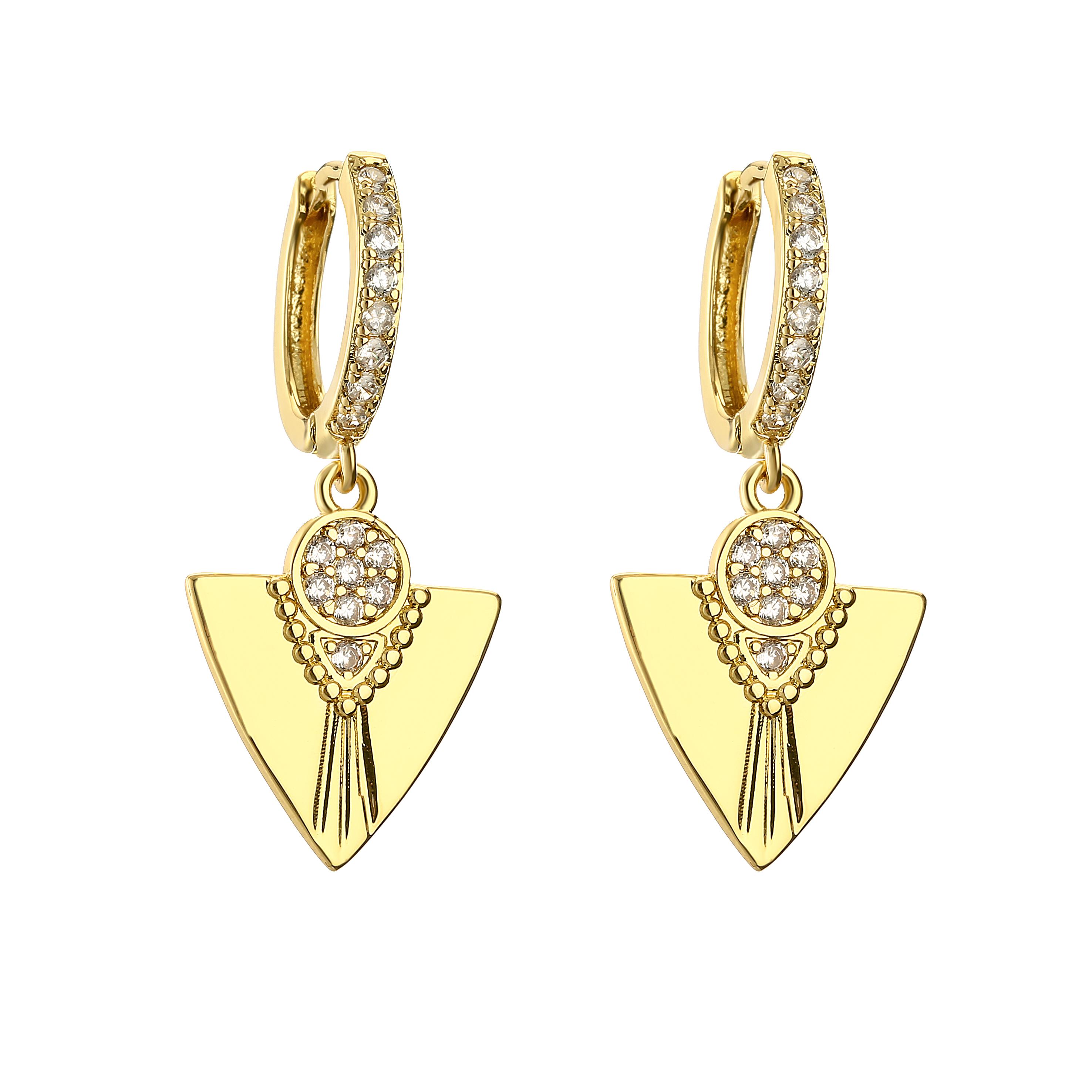 HECHENG,CZ 18k Plated Drop Dangle Hoop Earrings For Women Lady Fashion Personality Brass Zircon Gift Party
HECHENG,CZ 18k Plated Drop Dangle Hoop Earrings For Women Lady Fashion Personality Brass Zircon Gift Party