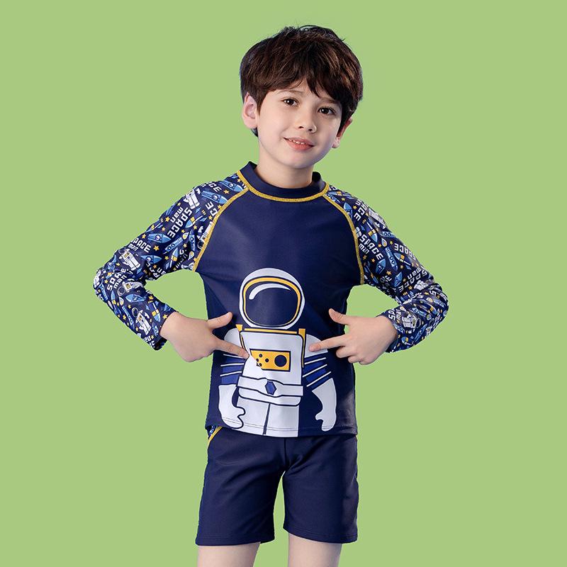 Boys Teen Swimwear Set: Split Style Swimsuit & Trunks, Summer 2025 Edition 2XL (120-130cm)
Boys Teen Swimwear Set: Split Style Swimsuit & Trunks, Summer 2025 Edition 2XL (120-130cm)